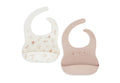 Jollein- Babetes de Silicone Lovely Birds- Pack de 2
