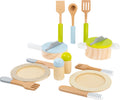 Small Foot Conjunto de talheres e panelas para cozinha infantil