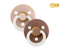 Bibs- Chupetas Coulour Blush/ Woodchuck Night Round pack 2