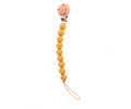 Tutete- Porta chupeta de silicone Mustard