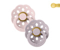 Bibs- chupetas Boheme Blossom/Dusky Lilac pack 2