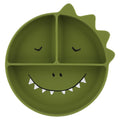 Trixie- Prato de Silicone Com Divisorias e Ventosa- Mr Dino