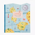 Moulin Roty- Caderno de colorir+ stickers L'explorateur