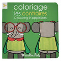 Moulin Roty- Caderno de colorir Os Contrarios