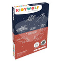 Kidywolf- Recarga para Bloco de Desenho Kidydraw - Galáxia/Dinossauros