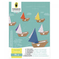 Pirouette Cacahouète- Kit Criativo Pequenos Barcos à Vela